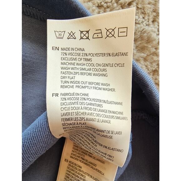 Escada Cardigan Knit Sweater Jewel Buttons Light Pastel Trim Viscose Blend, Sz L - Picture 8 of 11